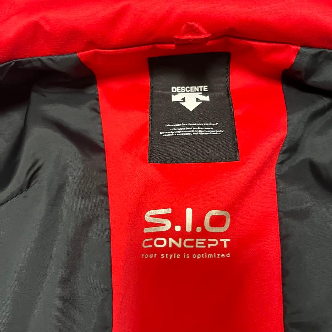 最高級 デサント DESCENTE オガサカ OGASAKA デモ 赤 SiO