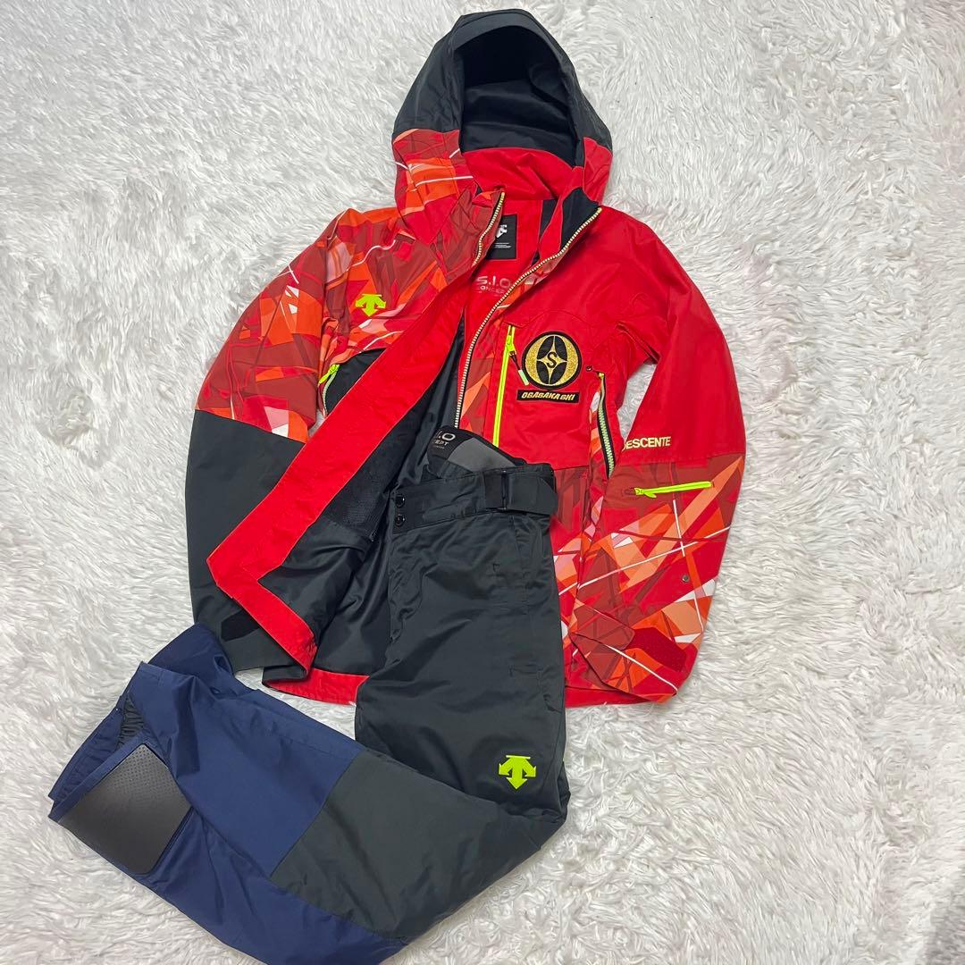 最高級 デサント DESCENTE オガサカ OGASAKA デモ 赤 SiO