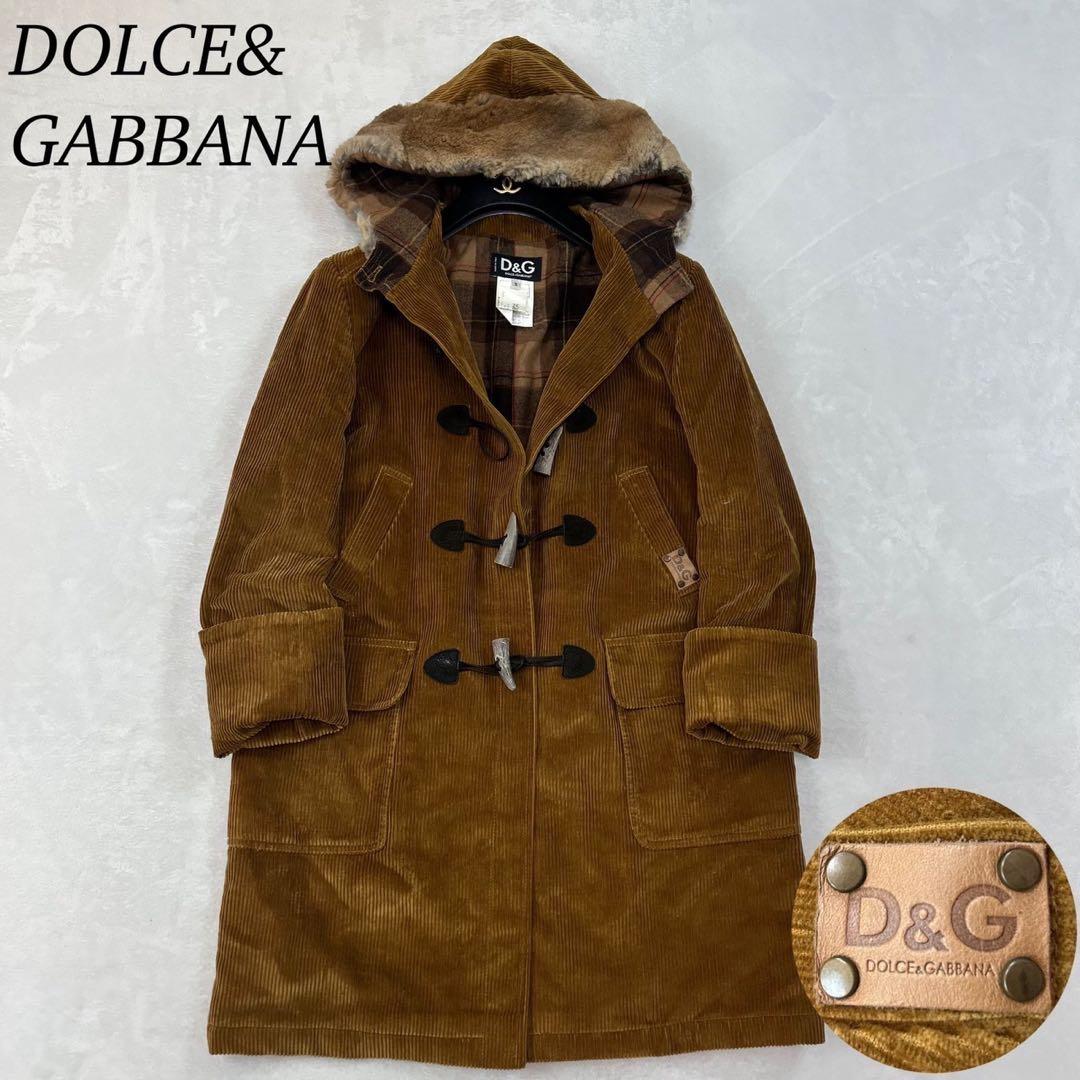 I801 美品 S ドルチェアンドガッバーナ ダッフルコート メンズ