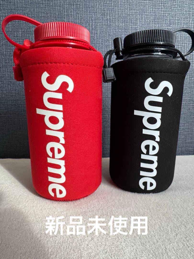 supreme 32oz Bottle 赤黒セット