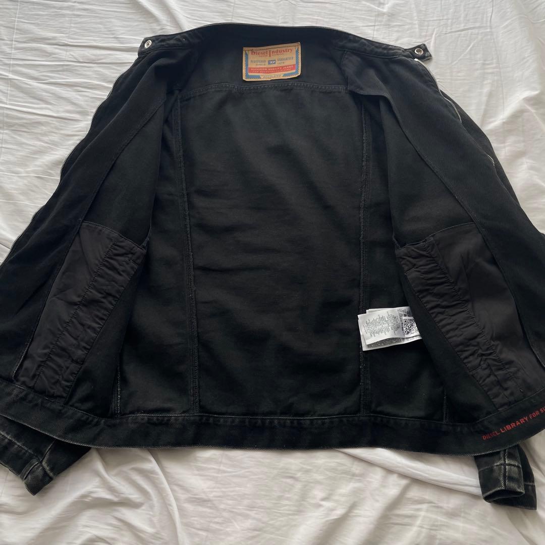 DIESEL D-GLORY デニムジャケット M ブラック