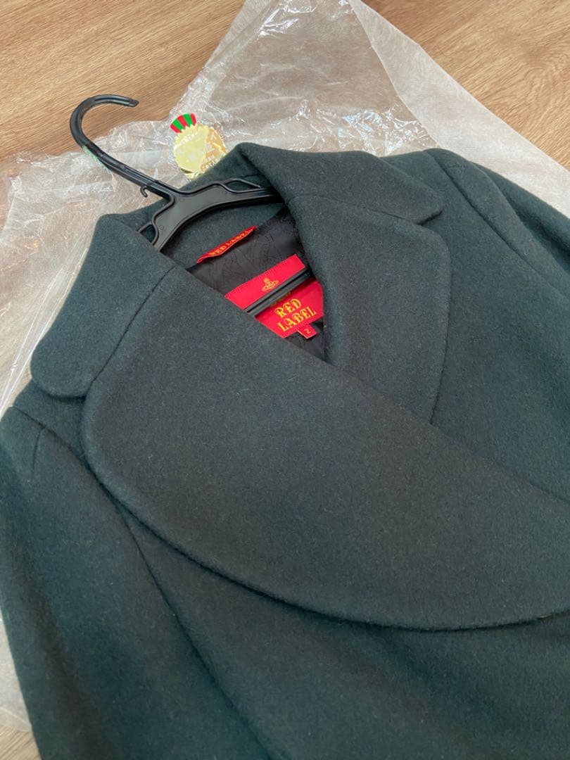 値下！ヴィヴィアンウェストウッド　コート　ラウンドカラー　シングルコート　ウール