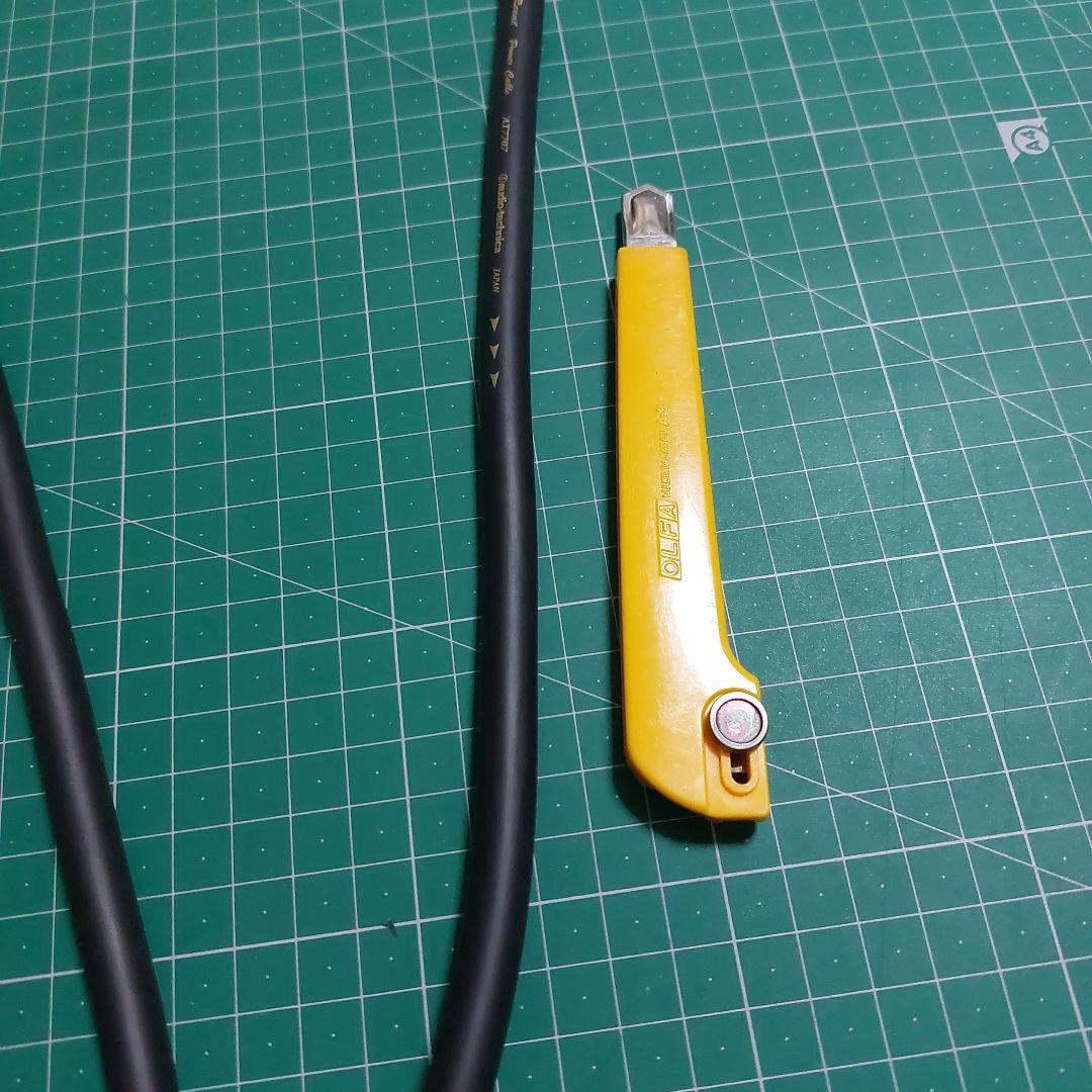 オーディオテクニカRexatハイエンドパワーケーブルAT7707約2.8m2本