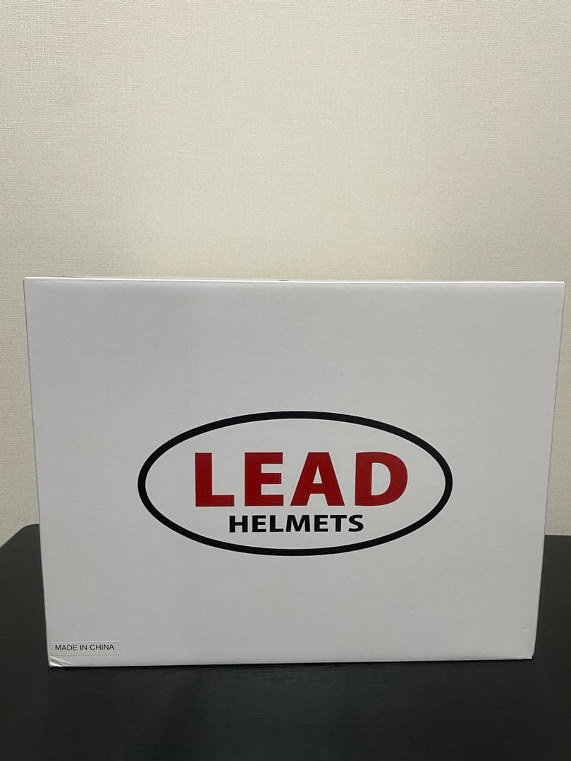 LEAD RX-100R フルフェイスヘルメット ホワイト×レッド