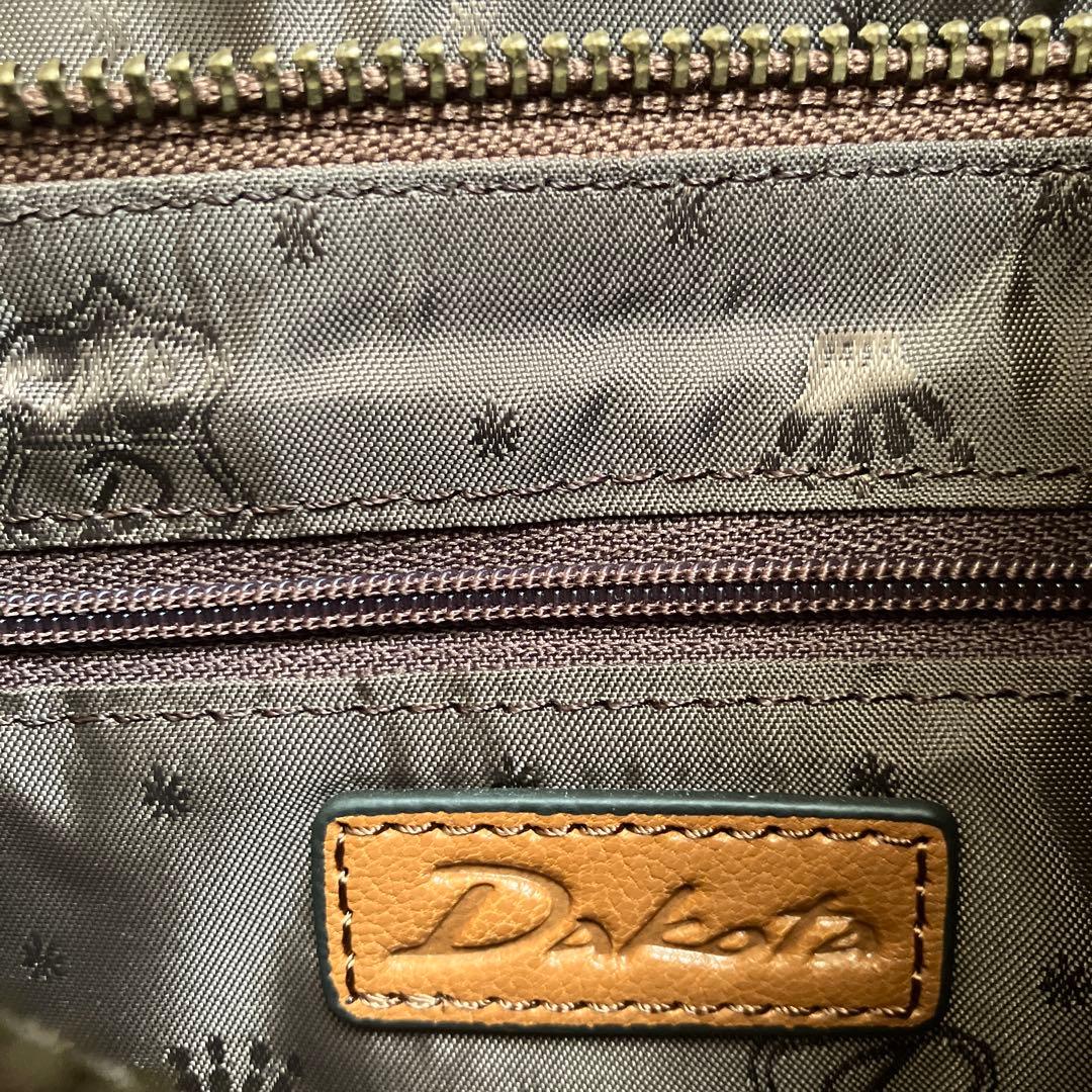 未使用 Dakota お財布ショルダーバッグ ブラウン