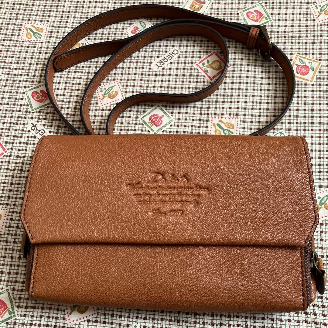 未使用 Dakota お財布ショルダーバッグ ブラウン