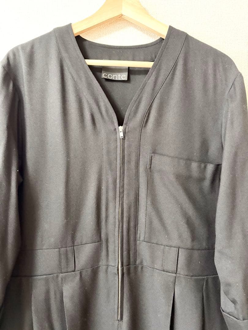 【美品】conte オールインワン ジッパー付き