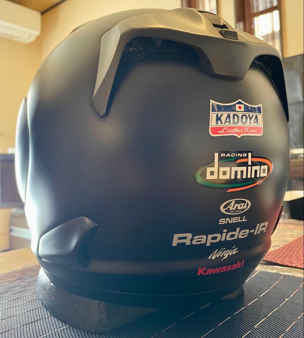 Arai ラパイドIRマットブラック フルフェイスヘルメットLサイズ