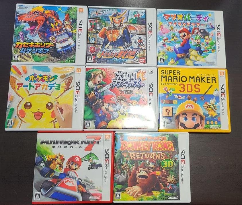 NINTENDO 3DS ソフトのみ 8点セット