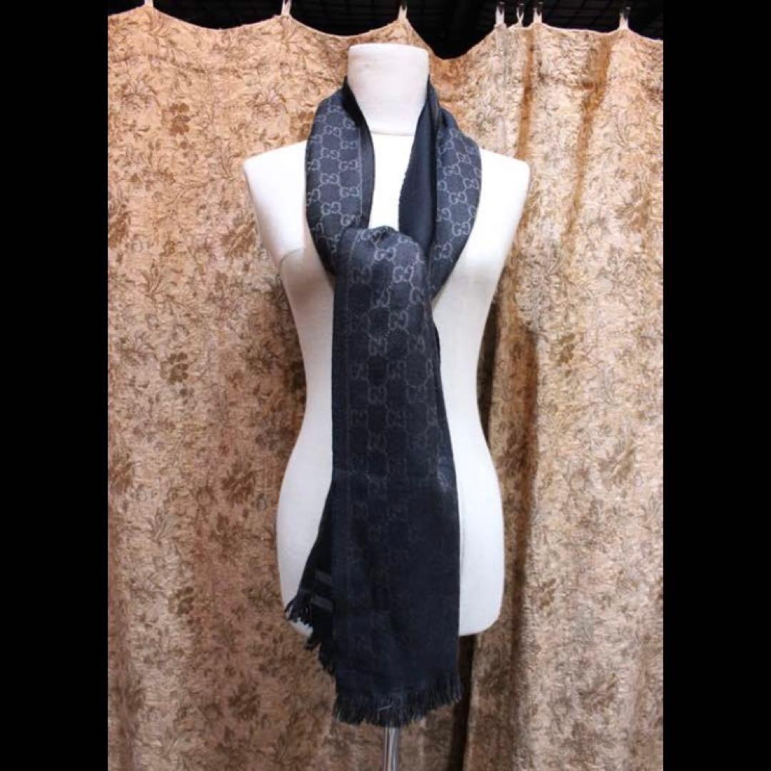 定番新品正規✨GUCCIマフラー✨グッチマフラー❗️箱紙袋セット　グッチ