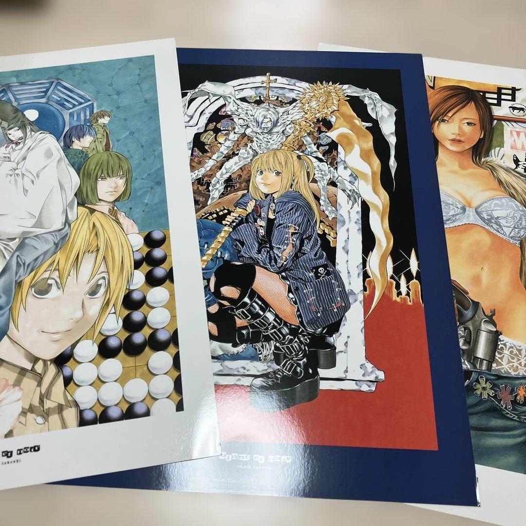 【初版】小畑健 イラスト集 blanc et noir