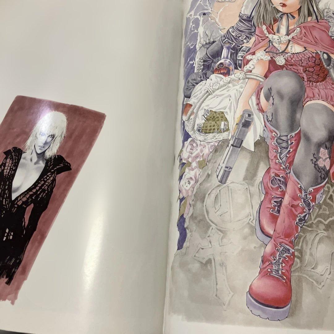 【初版】小畑健 イラスト集 blanc et noir