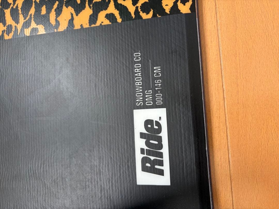 スノーボードRIDE146 FLUXビンディング付