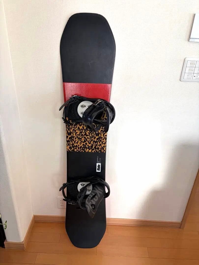 スノーボードRIDE146 FLUXビンディング付