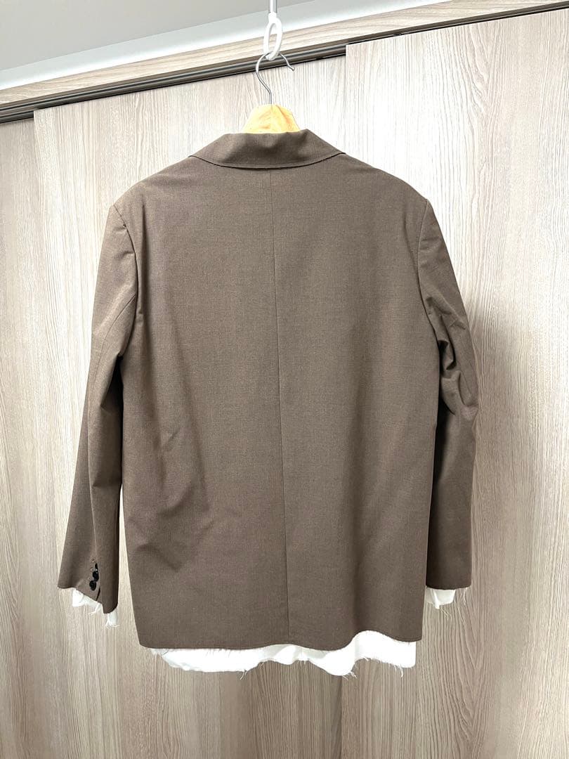 louren ローレンcutoff tailored jacket