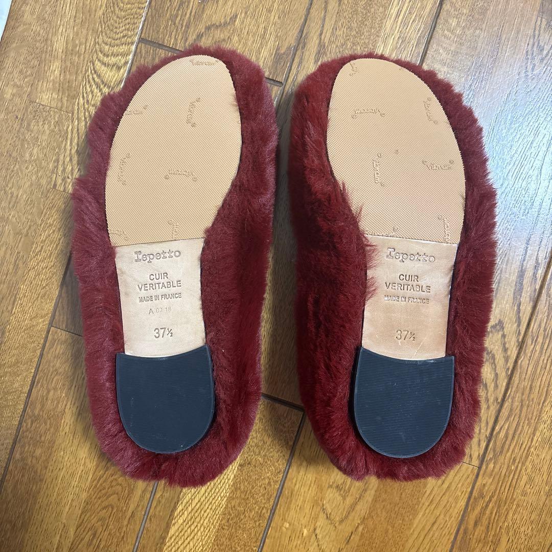 ※専用※【未使用】レペット　ファー　 バレエシューズ　37.5