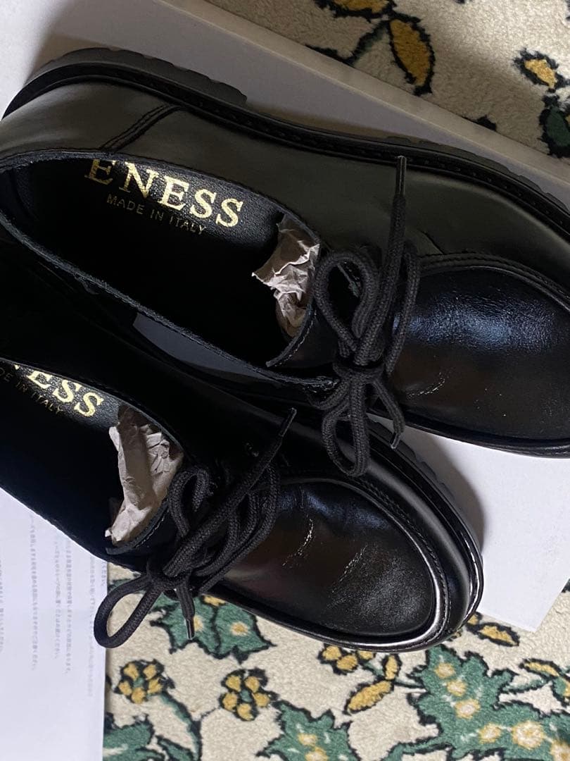 ENESS エネス　チロリアンシューズ　2025年秋冬　革靴