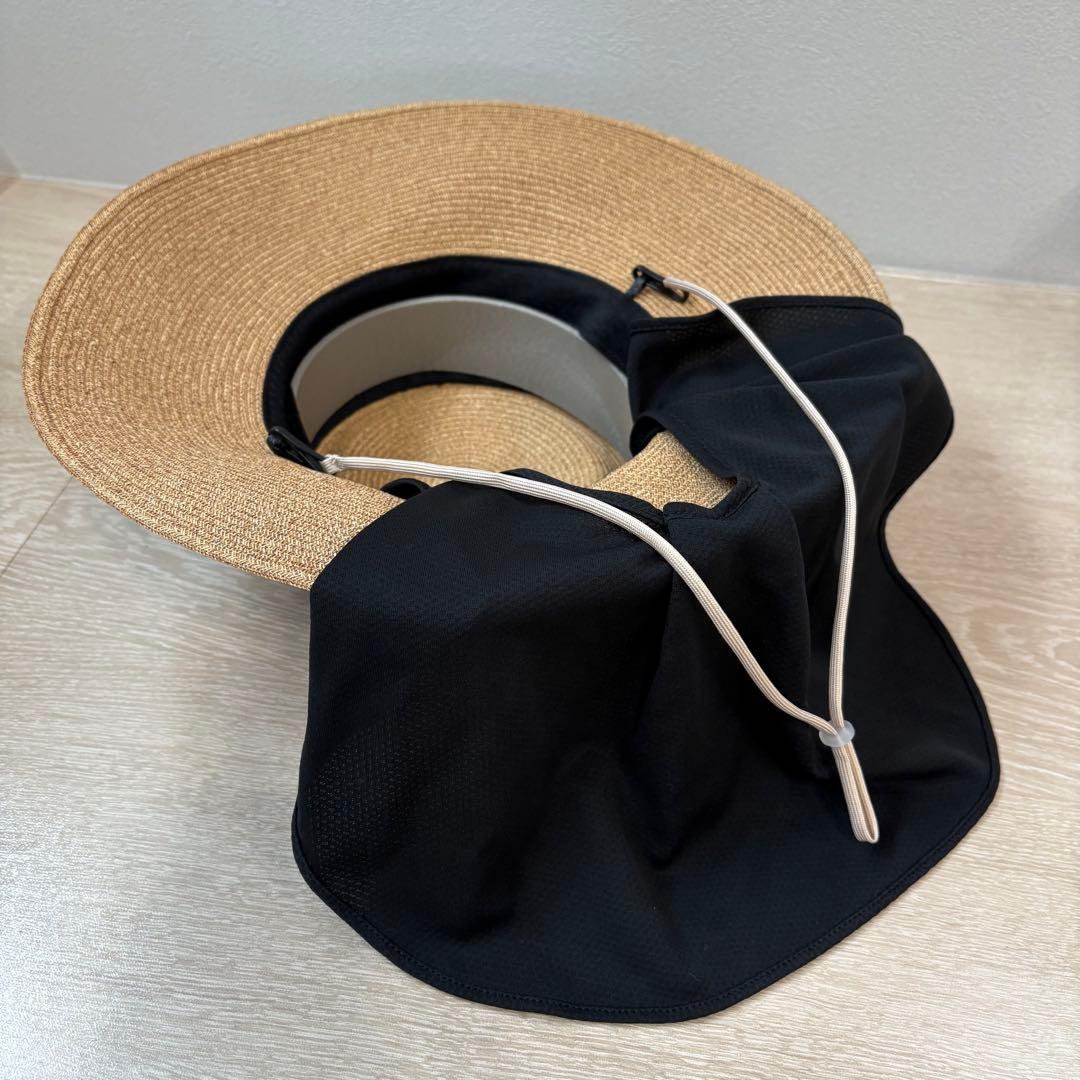 美品【THE9SHOP】SUMMER HAT 2022（ブラック）サマーハット