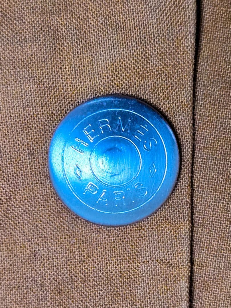 希少 ヴィンテージ エルメス × マッキントッシュ ゴム引き コート トレンチ