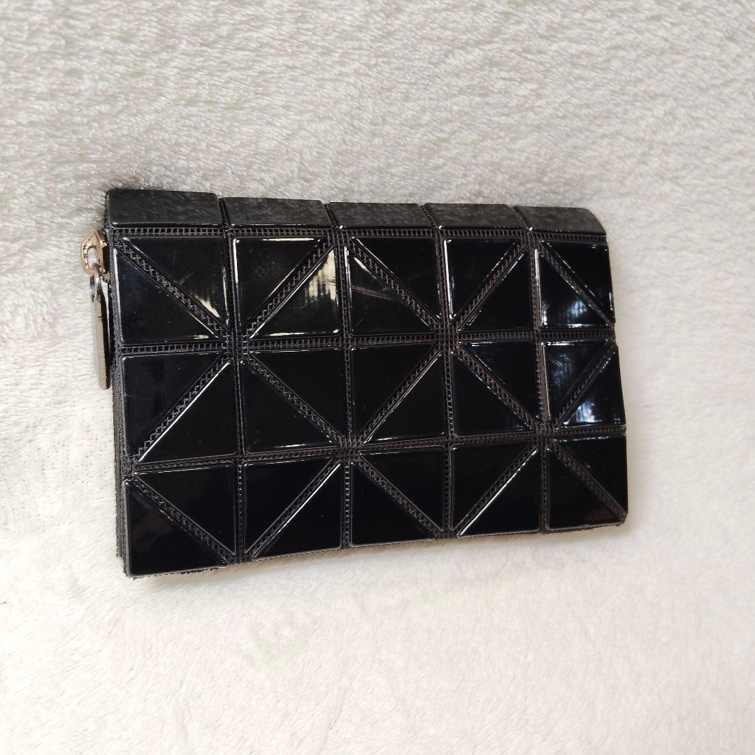 希少 baobao バオバオ イッセイミヤケ 二つ折り財布 ラウンドファスナー