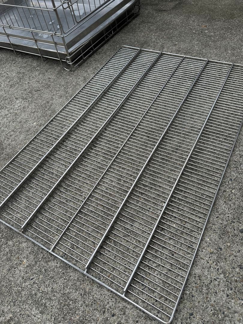 ハチコウ ステンレス製PRO-ケージペット用 犬用 ケージ　短面扉　市瀬　LL