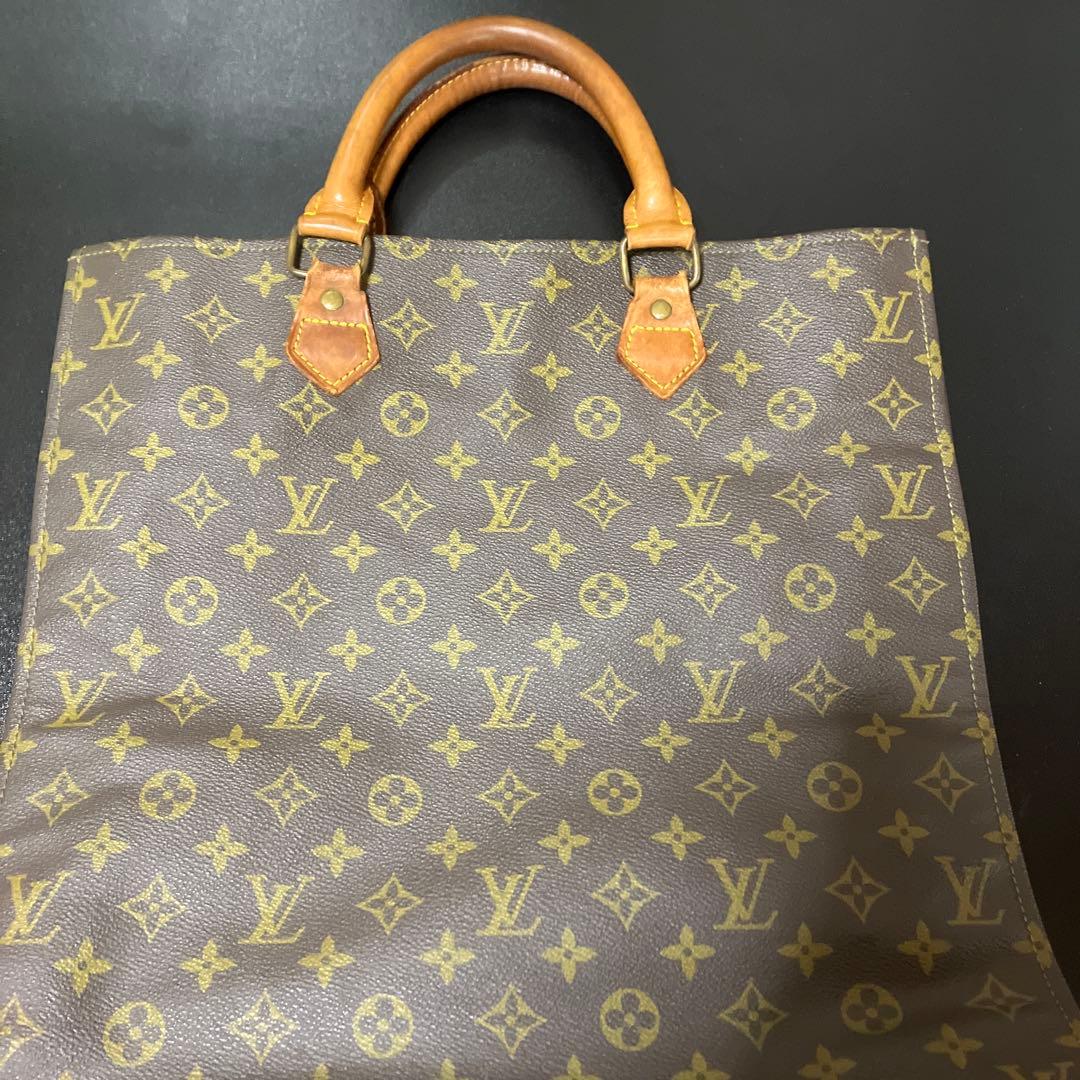 ルイヴィトン　モノグラム　サックプラ　正規店購入　本物　内張り張り替え　送料無料