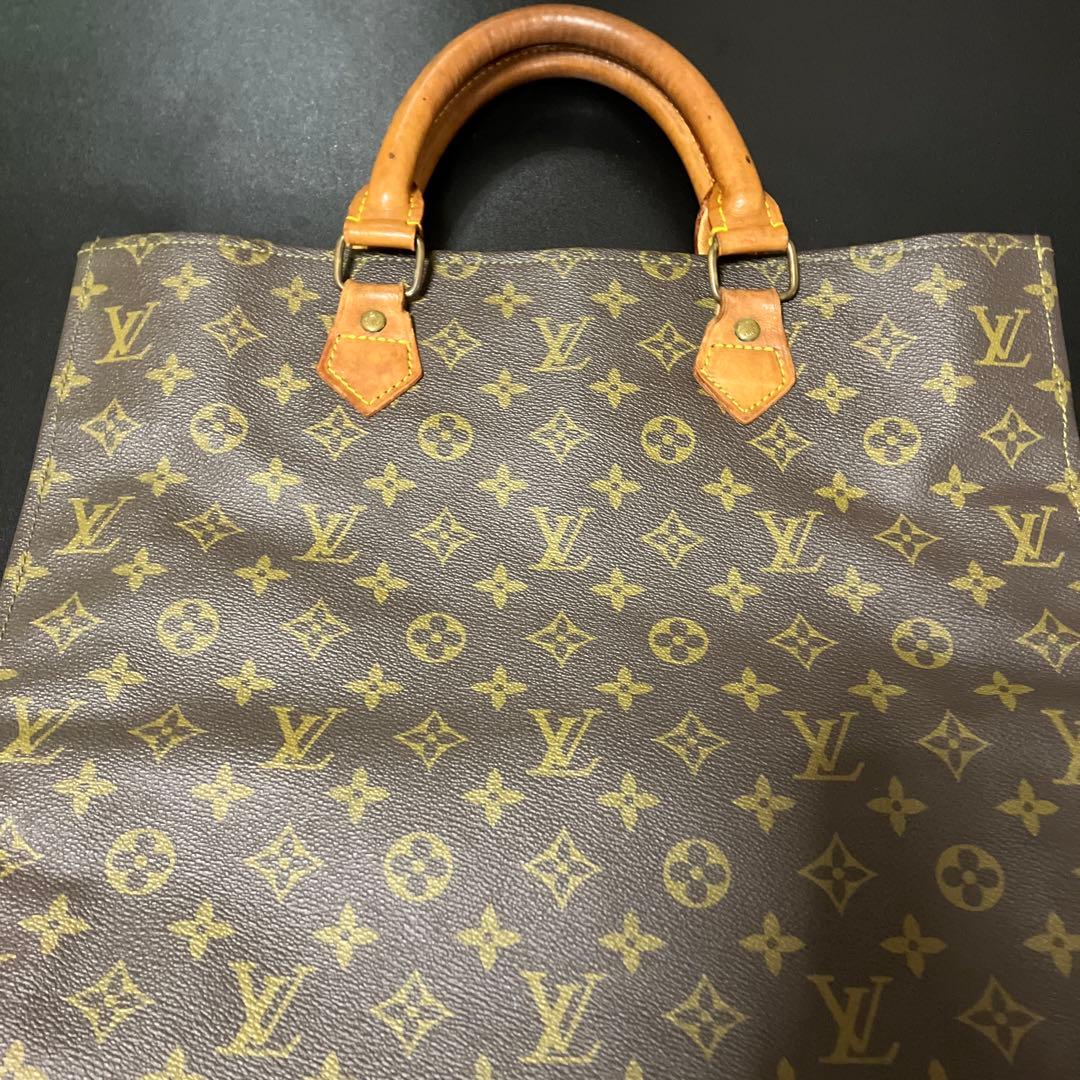 ルイヴィトン　モノグラム　サックプラ　正規店購入　本物　内張り張り替え　送料無料