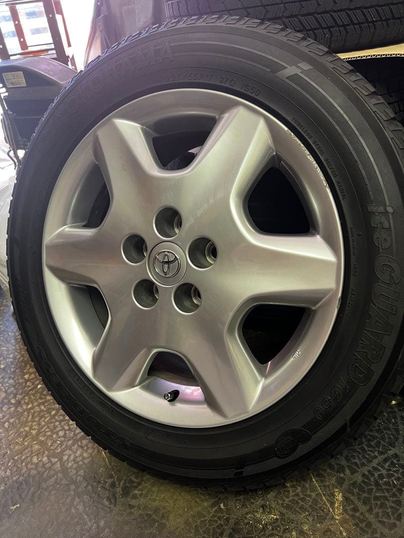 トヨタ　セルシオ 30後期　純正ホイール　17インチ