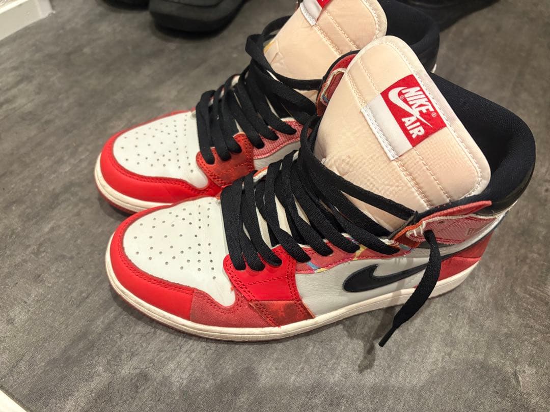 エアジョーダン1 スパイダーマン