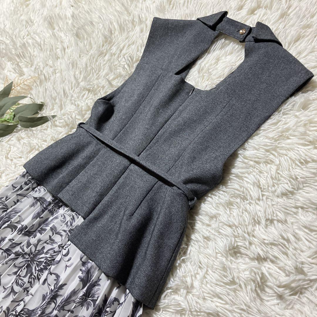 美品【SNIDEL】スナイデル　ジレディティールジャンスカ　九州限定カラー　S