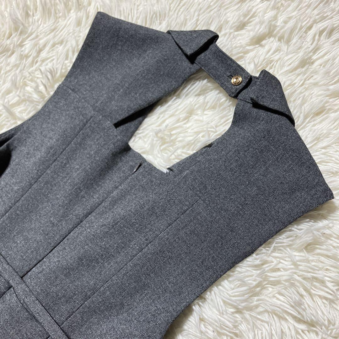 美品【SNIDEL】スナイデル　ジレディティールジャンスカ　九州限定カラー　S