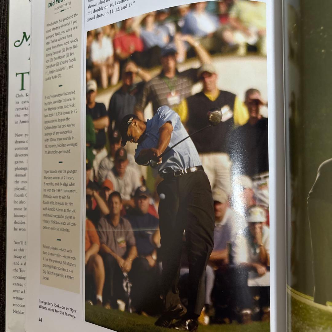 歴史に残るThe Masters 2005年写真集+TBSの全ホール解説付き