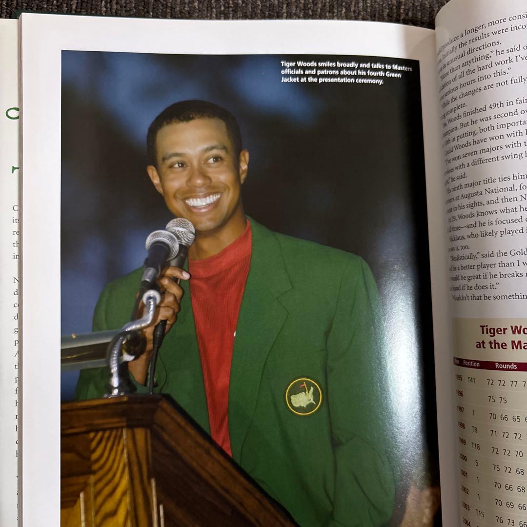 歴史に残るThe Masters 2005年写真集+TBSの全ホール解説付き