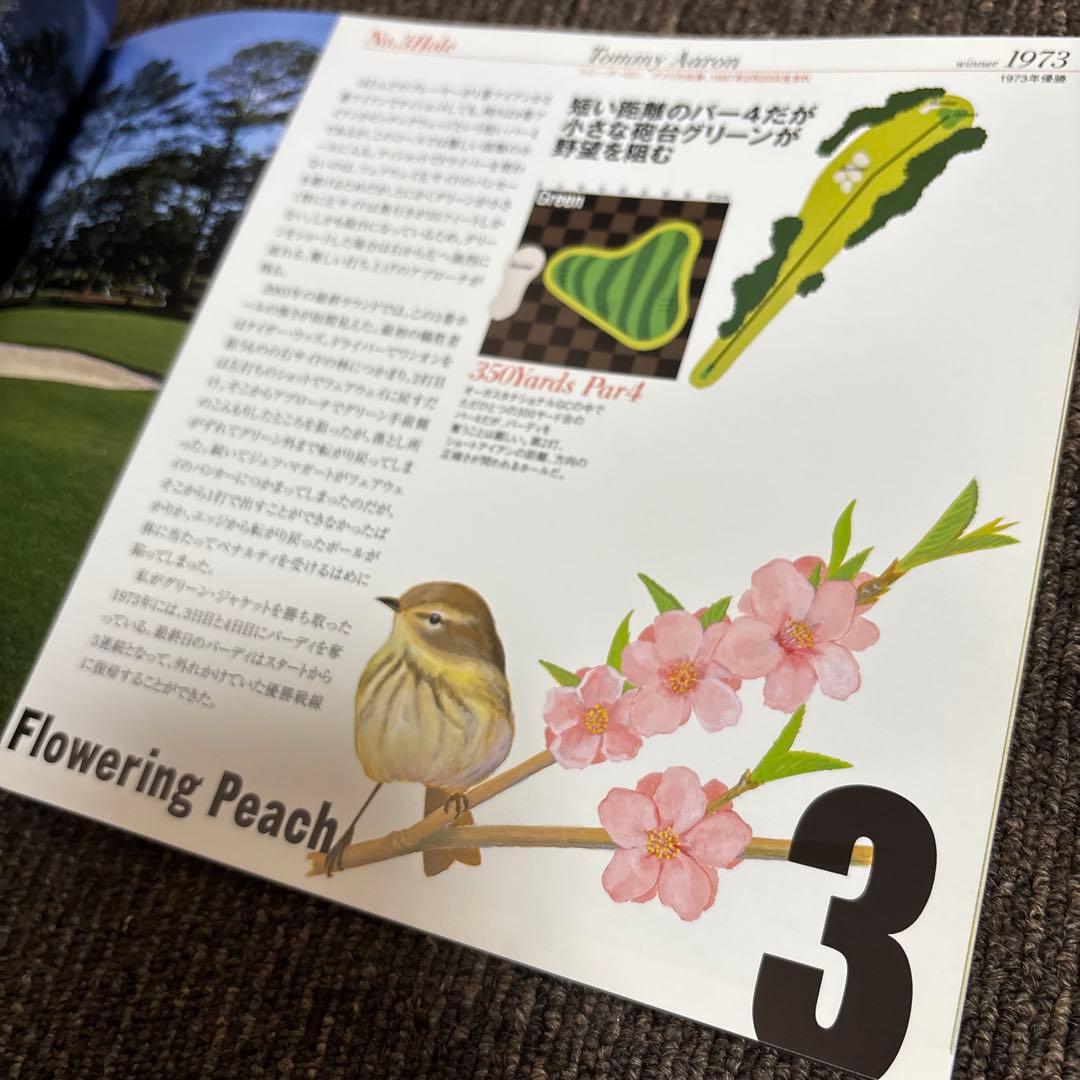 歴史に残るThe Masters 2005年写真集+TBSの全ホール解説付き