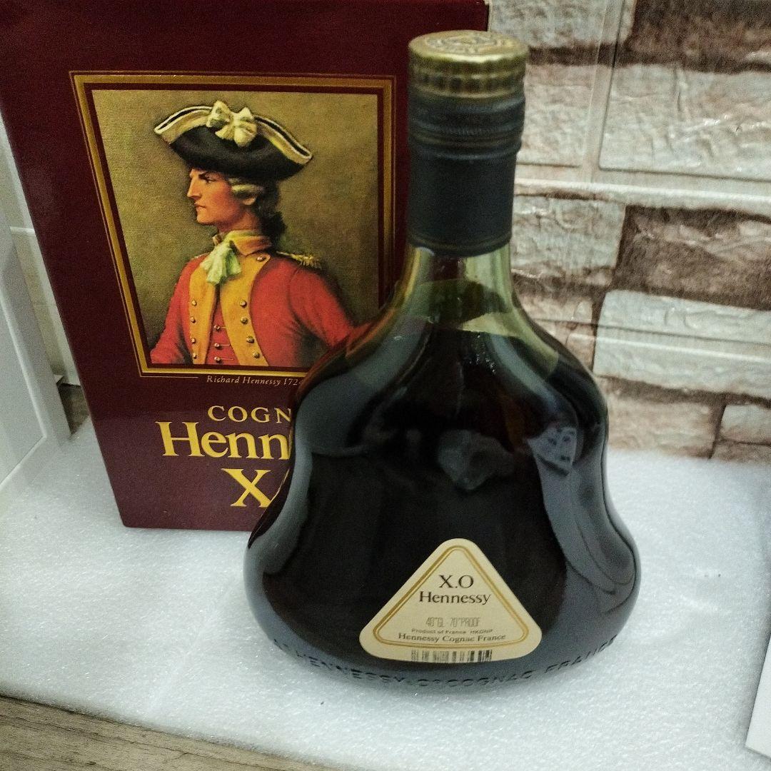 【古酒】Hennessy X.O コニャック 化粧箱入り