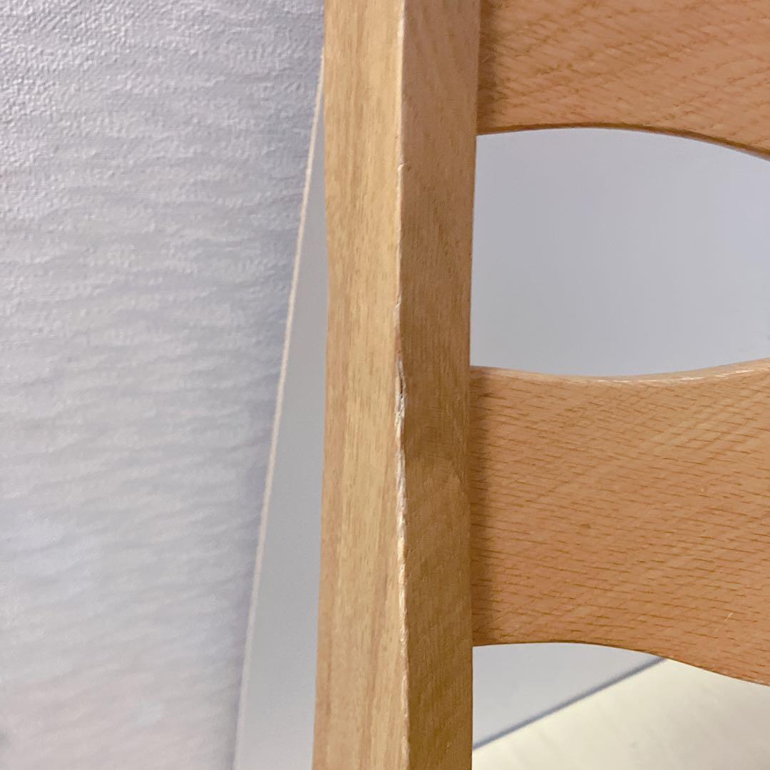 天然木　木製　回転チェア　2脚セット　ダイニングチェア　回転椅子　北欧