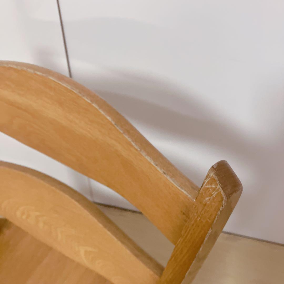 天然木　木製　回転チェア　2脚セット　ダイニングチェア　回転椅子　北欧