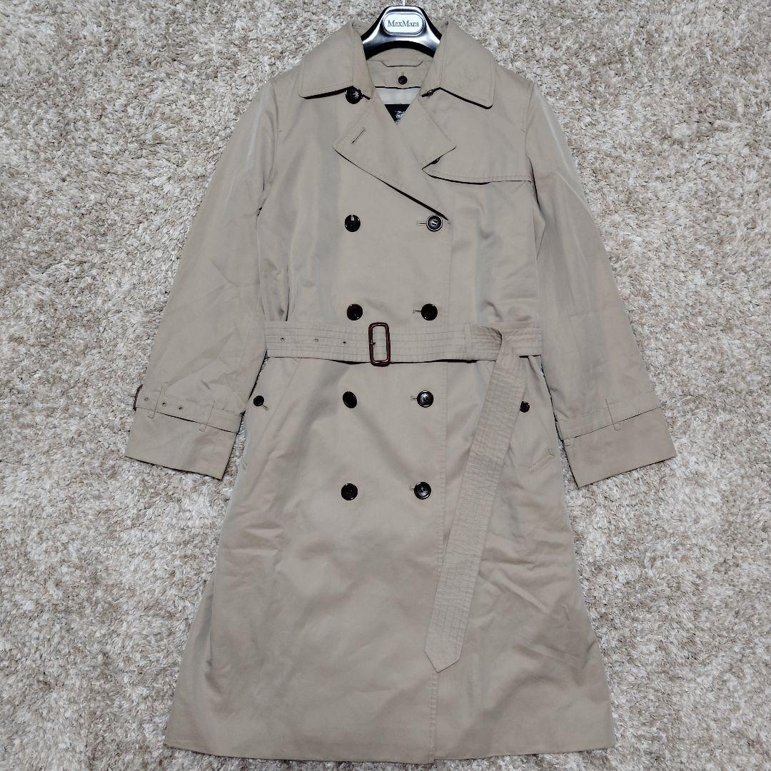 美品 BURBERRY LONDON トレンチコート ベージュ ライナー付 36