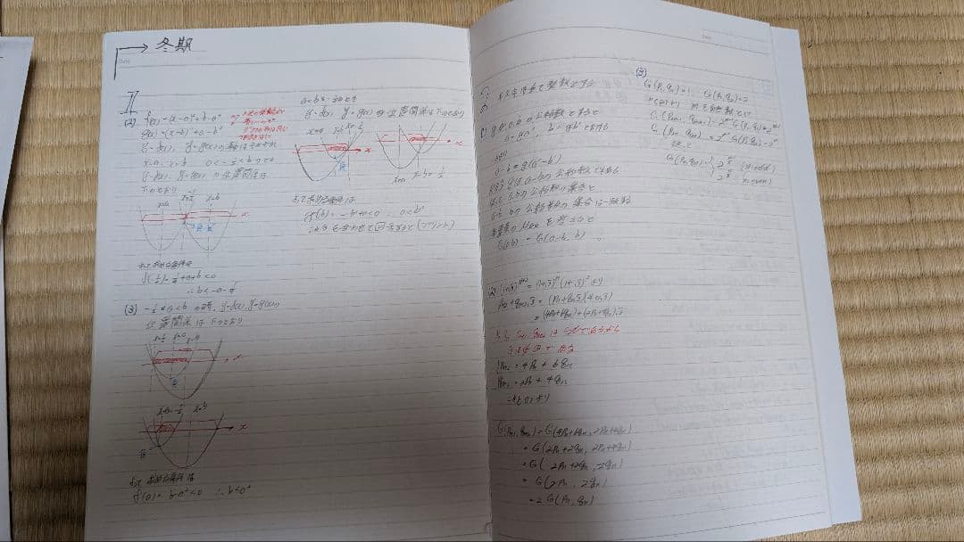 【貴重】数学特講Ⅲ夏期+数学特講冬季 三森先生プリント セット！！