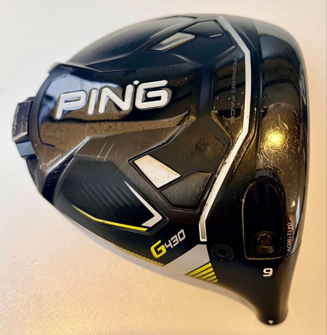 ピンG430 MAX ドライバー9° ヘッドのみ 送料無料
