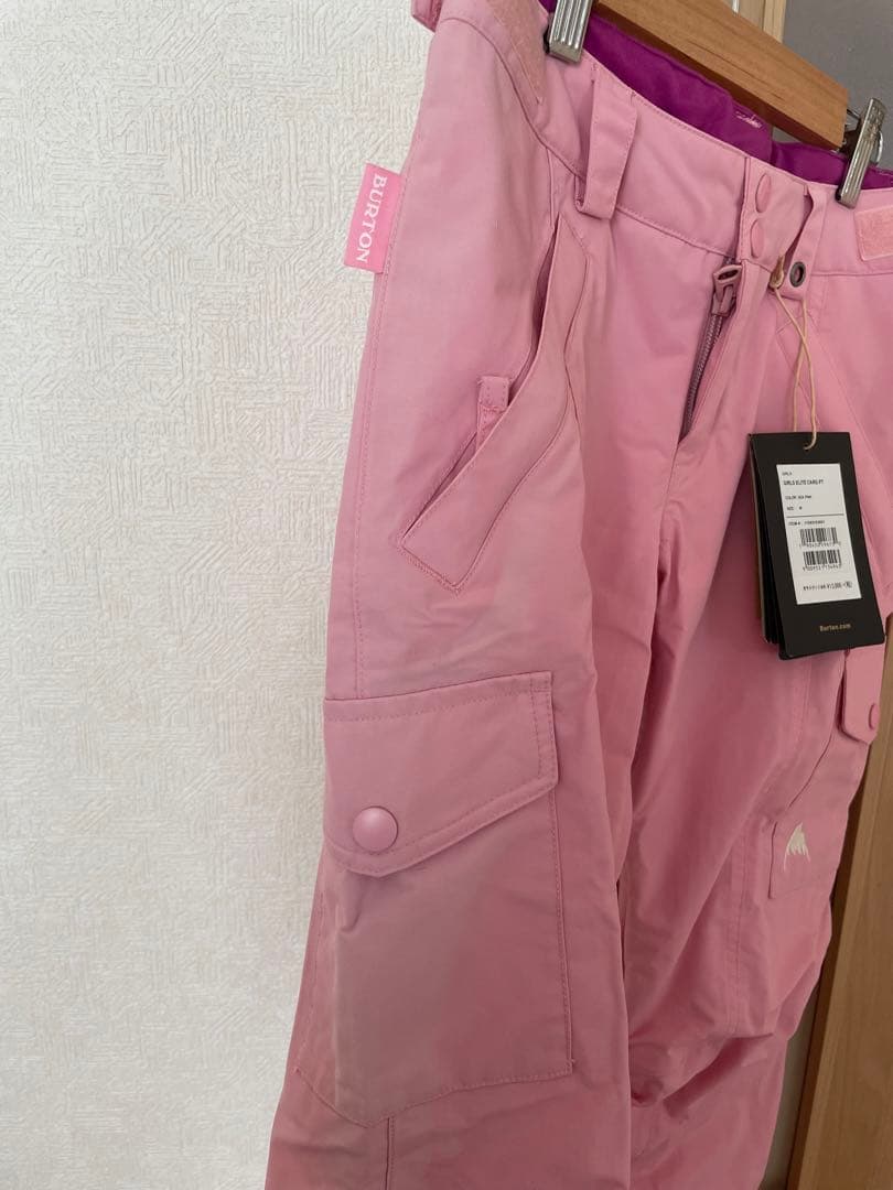 Burton バートン 子ども用 スキーウェア M 上下セット ネイビー/ピンク