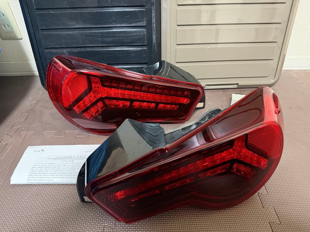 【希少】トムス　86 テールレンズ　TOM'S ZN6 書類、リレー付き