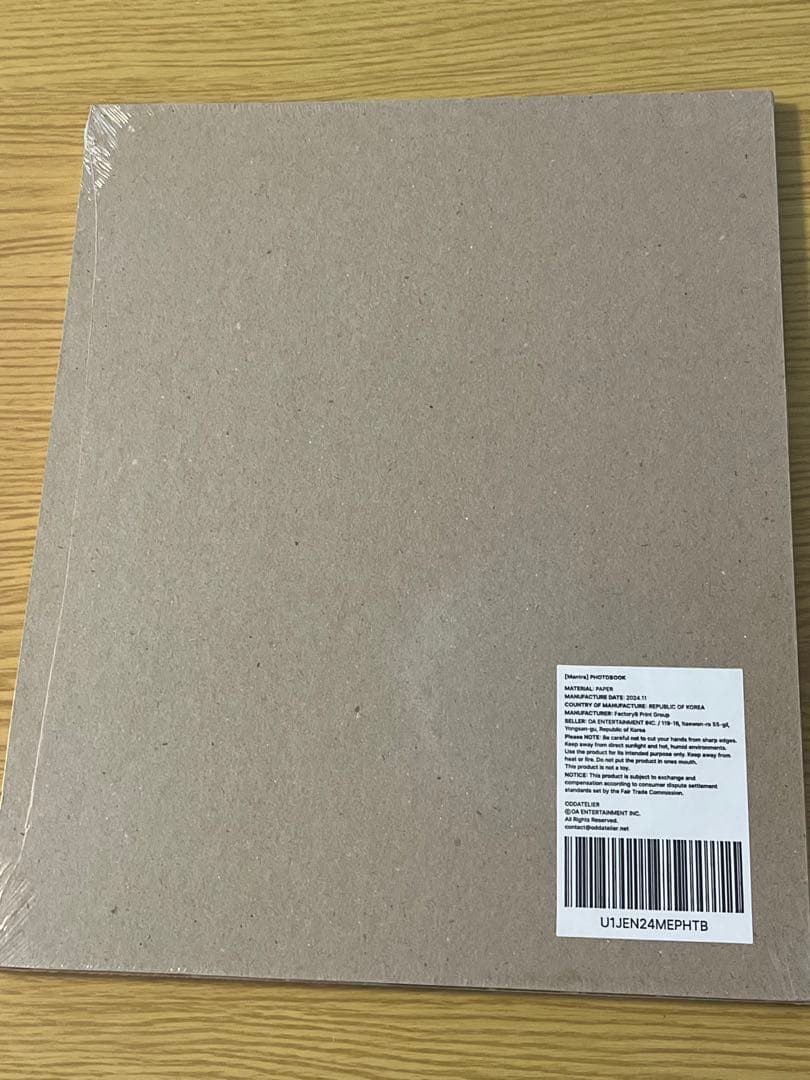 BLACKPINK ジェニ jennie mantra photobook写真集