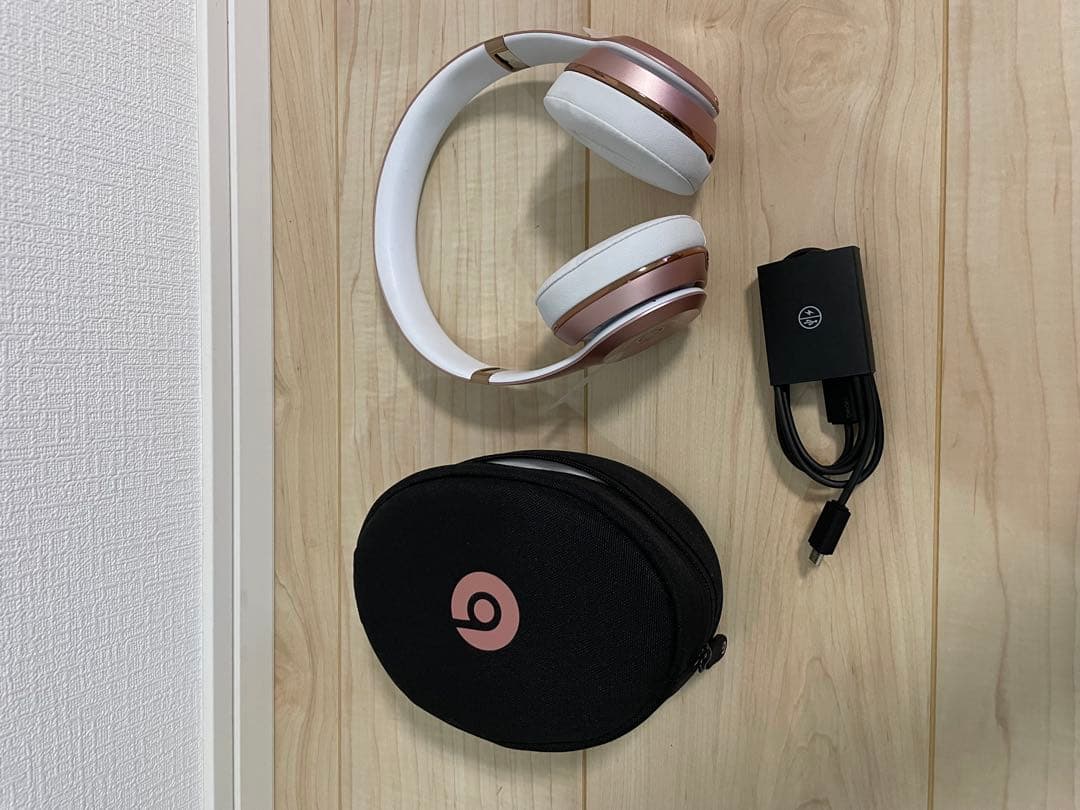 BEATS SOLO3 ワイヤレスヘッドホン ローズゴールド