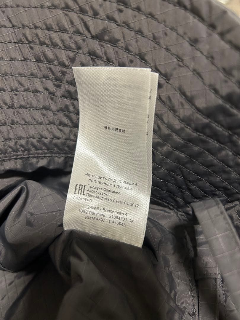 ganni ガニー バケットハット