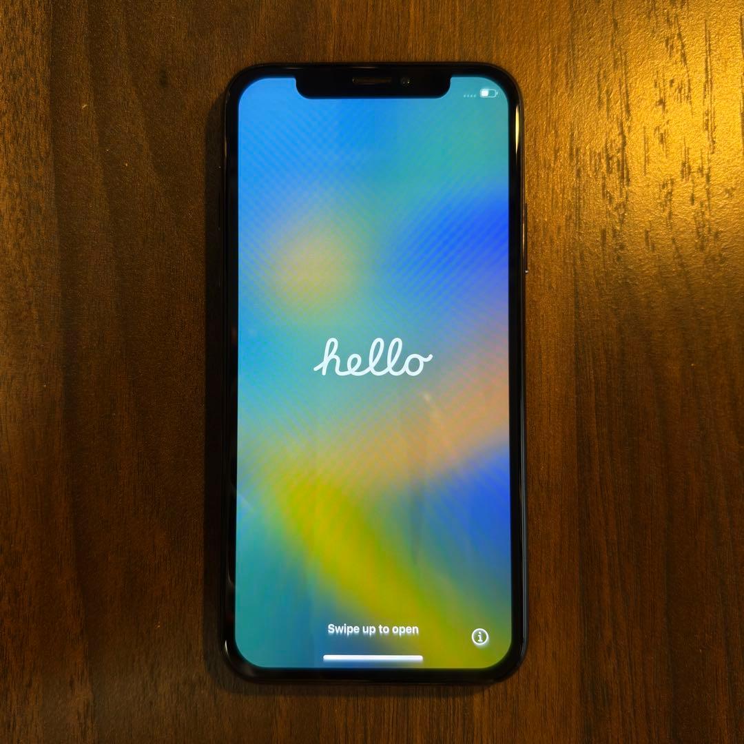 iPhone X 64GB スペースグレイ SIMロック解除済