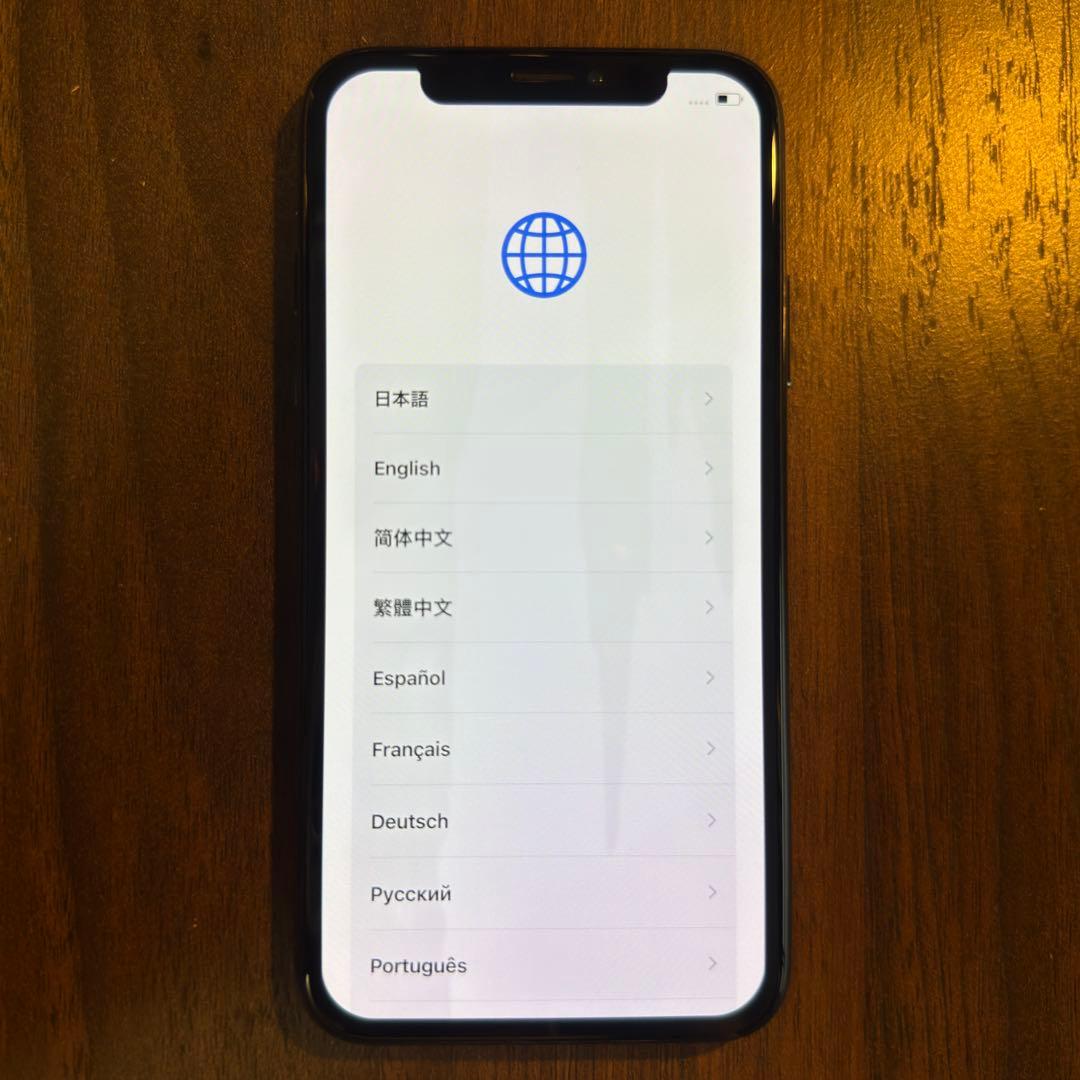 iPhone X 64GB スペースグレイ SIMロック解除済