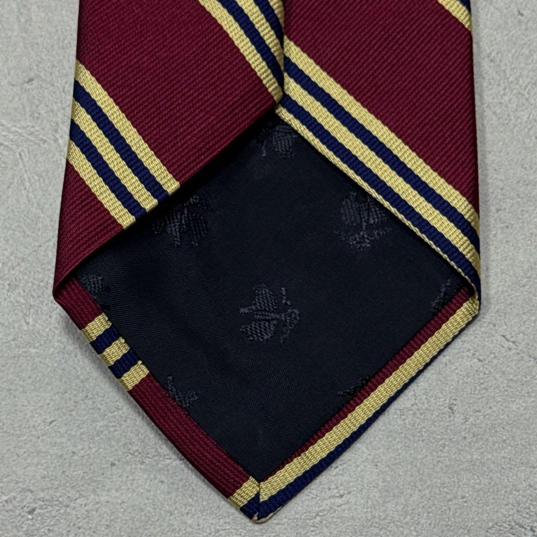 未使用 ブルックスブラザーズ No'1 ストライプ レップタイ アメリカ製