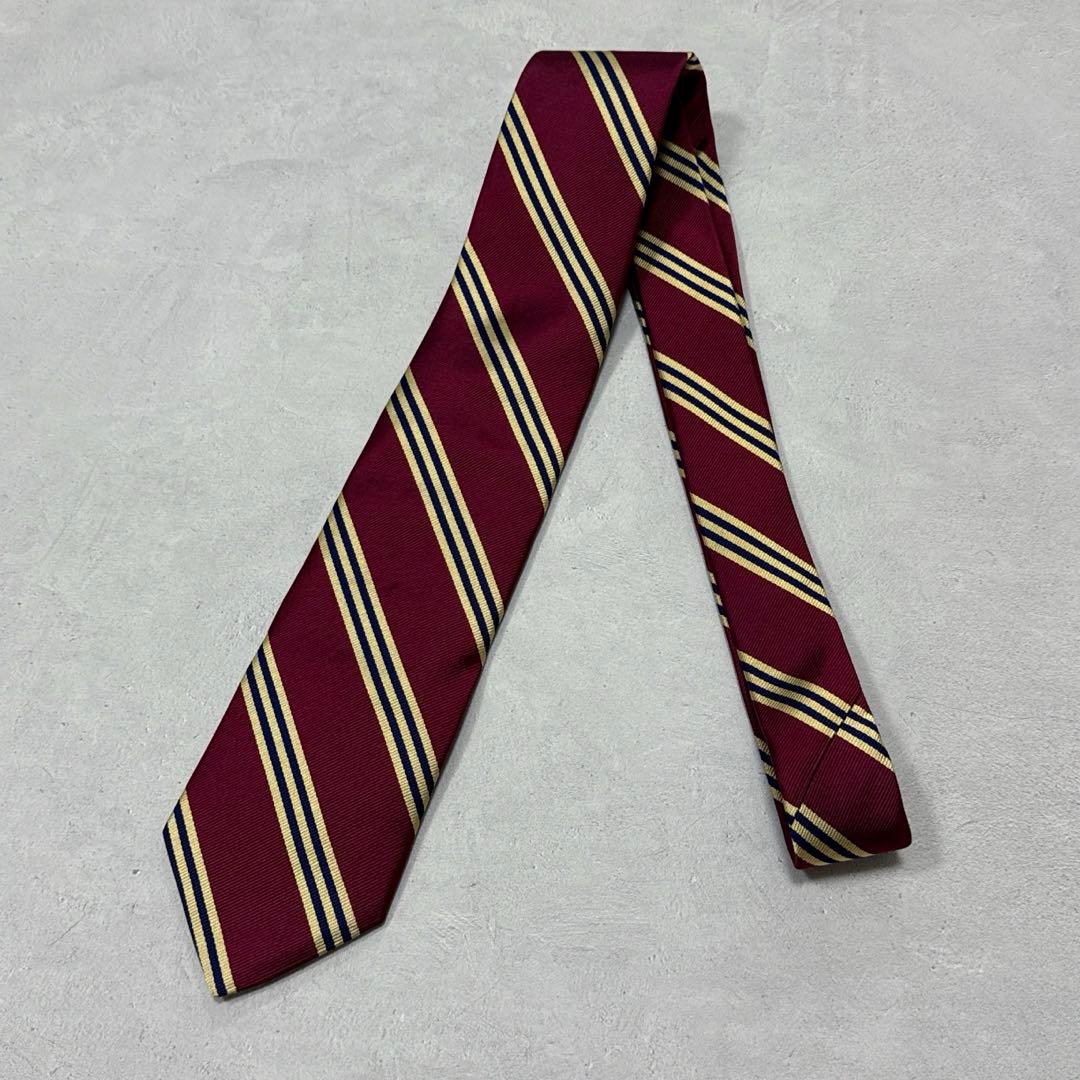 未使用 ブルックスブラザーズ No'1 ストライプ レップタイ アメリカ製