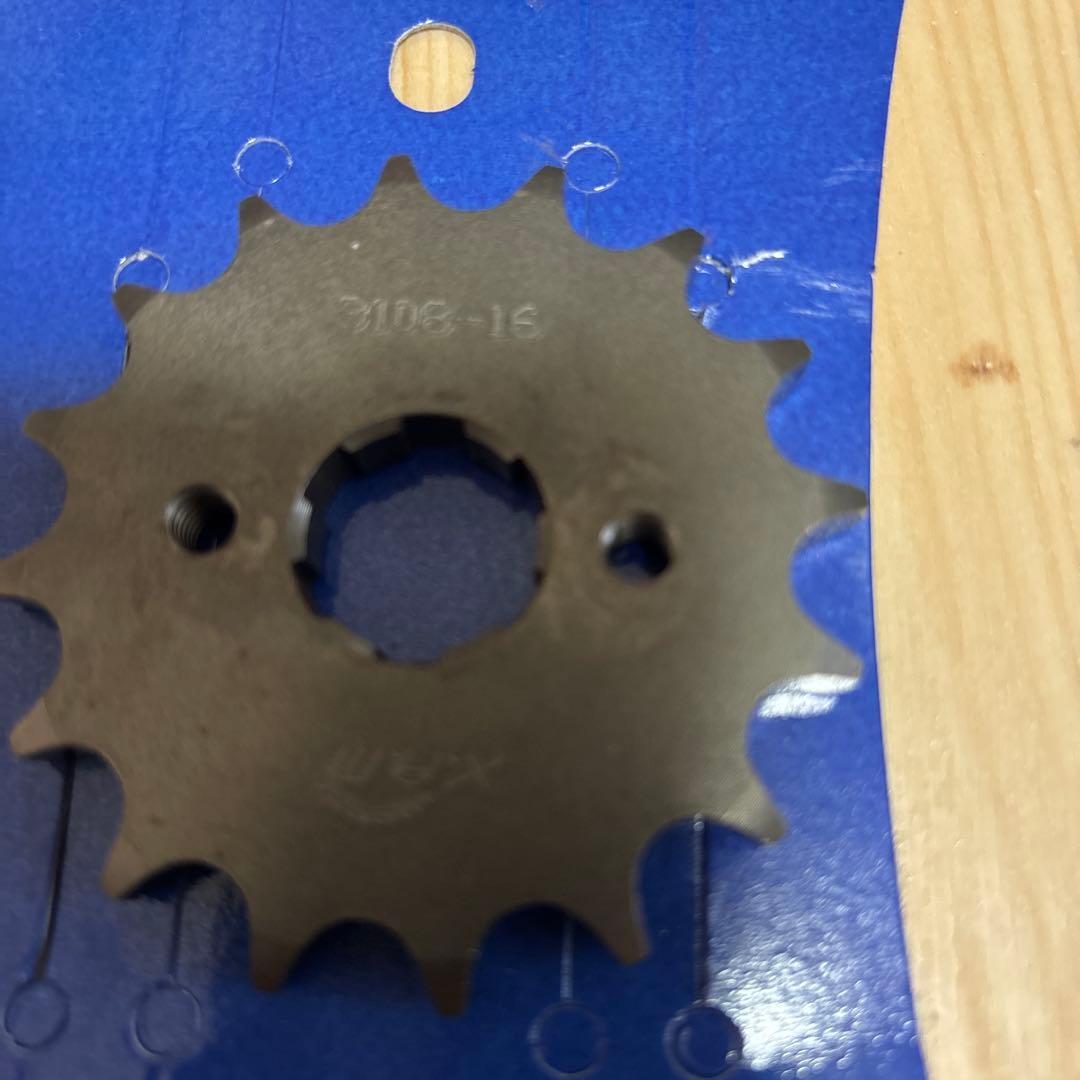 X.A.M JAPAN スプロケット 50T ゴールド フロントスプロケ付き